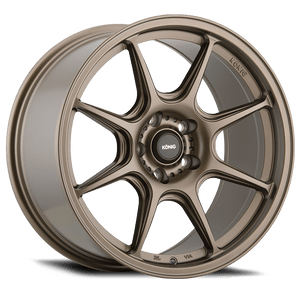 KUNI Konig 102Bz Lockout Wheels Rims 16x7.5 5x114.3 Matte Bronze 40mm