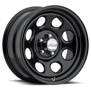 Pacer 297B Soft 8 Black 16x8 Wheel 5x4.5" (5x114.3) 0 12mm | 297B-7812P
