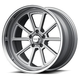 American Racing Vn510 Draft Wheel 18x10 5x114.3 Silver w/ Diamond Cut Lip 12mm | VN51081012412