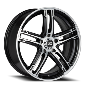 Enkei Fd-05 Wheel 18x7.5 5x114.3 Black Machined 45mm | 434-875-6545BKM