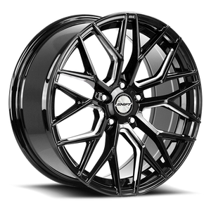 DOORBUSTER PRICING! - Shift H33 Spring Wheel 18x8 5x114.3 Gloss Black Milled 35mm | H33851435GBML