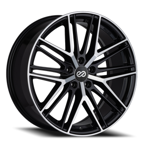 Enkei Phantom Wheel 19x8 5x114.3 Black Machined 45mm | 518-980-6545BKM