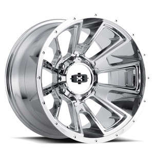 Vision Rebel 391 Wheels Rims 20x9 5x4.5 (5x114.3) 5x127 (5x5) Chrome 10 | 391A2907C10