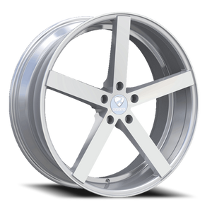 Ravetti M1 Wheel 22x8.5 5x114.3 Silver Machined 38mm | RAV-M1-22865SM