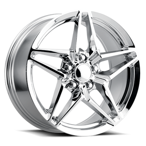 DOORBUSTER PRICING! - Factory Reproductions Fr 29 - C7 Zr1 Corvette Replica Wheels Wheel 18x9.5 5x120.65 Chrome 40mm | 29895403401