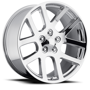DOORBUSTER PRICING! - Factory Reproductions Fr 60 - Ram Truck Srt10 Replica Wheels Wheel 20x9 5x139.7 Chrome 25mm | 60090255501