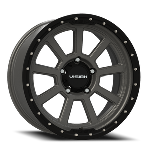 Vision Ojos 350 Wheel 20x9 5x139.7 Satin Grey 12mm | 350-2985SGBL12