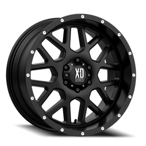 Xd Xd820 Grenade Wheel 20x9 5x139.7 Satin Black 0mm | XD82029055700US