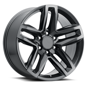DOORBUSTER PRICING! - Factory Reproductions Fr 94 - Silverado Z71 Trail Boss Replica Wheels Wheel 22x9 6x139.7 Titanium Grey With Dark Clear 15mm | 94290156527