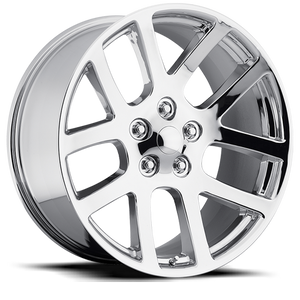 DOORBUSTER PRICING! - Factory Reproductions Fr 60 - Ram Truck Srt10 Replica Wheels Wheel 24x10 5x139.7 Chrome 25mm | 60410255501