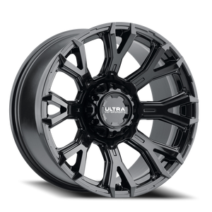 Ultra 123Bk Scorpion Wheel 20x10 6x135 & 6x139.7 Gloss Black -25mm | 123-2135BK25