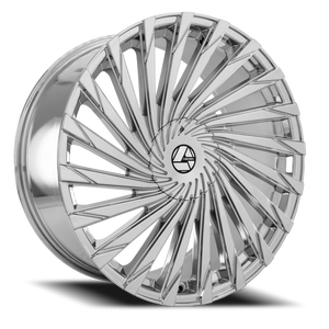 Azara Aza-501 Wheel 30x9.5 6x135 & 6x139.7 Chrome 25mm - MINIMUM PURCHASE OF 4 WHEELS | AZA-501309561351397+25C