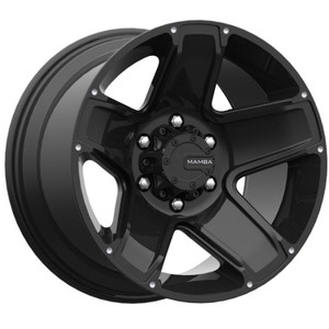 Mamba 585B M13 Wheels Rims 16x8 6x114.3 Matte Black 13mm | 585B-M13686813B