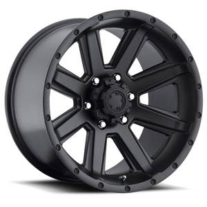 Ultra 195Sb Crusher Wheels Rims 17x8 6x139.7 Satin Black 25mm | 195-7884SB