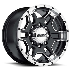 Ultra Mongoose 178b Wheels 17x9 6x5.5 6x139.7 +25 Black | 178-7984B