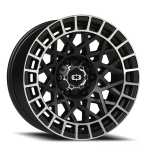 Vision Savage 349 Wheel 17x8.5 6x139.7 Gloss Black With Machined Lip 12mm | 349-7883GBML12