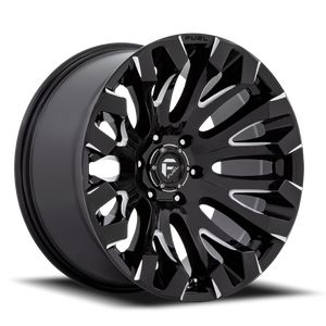 Fuel D828 Quake Wheel 18x9 6x139.7 Gloss Black Milled 1mm | D82818908450