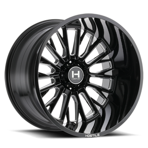 Hostile Fury Wheel 20x9 6x139.7 Blade Cut 0mm | H114-2090655050B