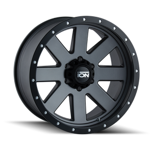 Ion 134 Wheels Rims 20x9 6x139.7 Matte Gunmetal 0mm | 134-2983MG