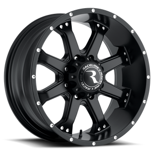 Raceline Assault Wheels Rims 20x9 6x139.7 Black 0mm | 991B-29060-00