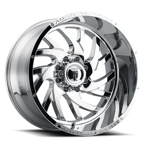 DOORBUSTER PRICING! - American Truxx At1907 Xclusive Wheel 22x12 6x139.7 Chrome -44mm | AT1907-22283C-44