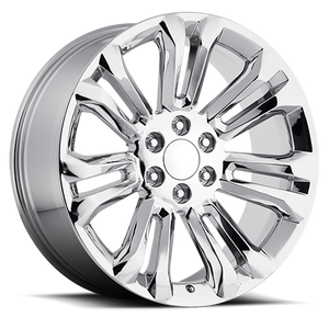 DOORBUSTER PRICING! - Factory Reproductions Fr 55 - Gmc Replica Wheels Wheel 22x9 6x139.7 Chrome 24mm | 55290246501