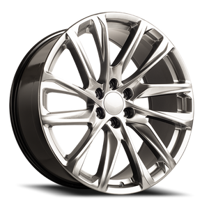 DOORBUSTER PRICING! - Replica1 Rp25 Escalade Wheel 24x10 6x139.7 Hyper Black 30mm | RP-252410C639+30HB