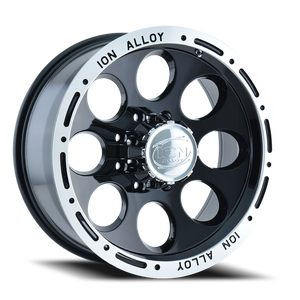 DOORBUSTER PRICING! - Ion 174 Wheel 16x10 8x170 Gloss Black Machined -38mm | 174-6170B