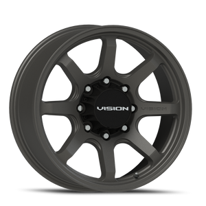 Vision Flow 351 Wheel 17x9 8x170 Satin Grey 0mm | 351-7970SG0