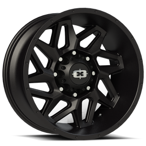 Vision Spyder 361 Wheel 20x10 8x180 Satin Black -25mm | 361-20087SB-25