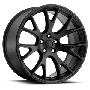 Voxx Replica Hellcat Wheel 22x9 5x115 Matte Black 20mm | CAT 229-5115-20 MB