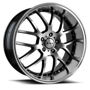 Hd Msr Wheel 20x10 5x120 Black Machined Face 20mm | MS20102120BK