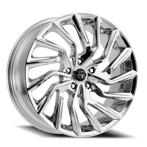Vct V81 Wheel 22x8.5 5x120 Chrome 38mm | V81-2285520+38C
