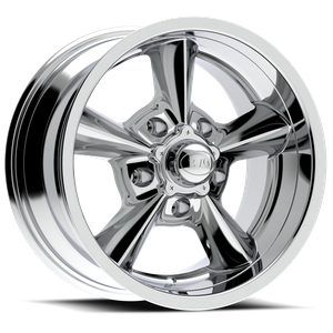Bg Rod Works Old School Wheel 17x8 5x127 Chrome 0mm | OS 780-5127-00 C