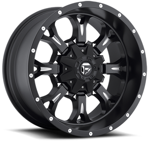 Fuel D517 Krank Wheel 20x9 8x165.1 Matte Black Milled 1mm | D51720908250