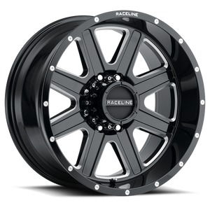 Raceline 940M Hostage Wheels Rims 20x9 8x165.1 Black Milled 12mm | 940M-29080+12