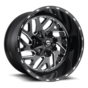 Fuel D581 Triton Wheel 22x10 8x165.1 Gloss Black Milled -18mm | D58122008247