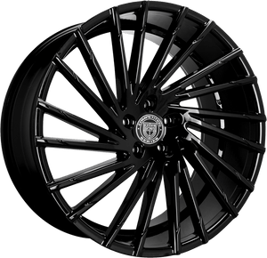 Lexani Wraith Wheels Rims 20x8.5 Blank Custom Drilled Gloss Black 15mm | 663-2085-00-15FB