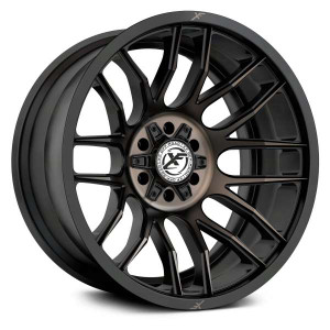 Xf Off-Road XF-232 Custom Drilled Wheel Blanks Rims 24x10 Black Bronze Machined DDT -18mm | XF-2322410BLANK-18SBMBRDDT