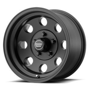 American Racing Ar172 Baja Wheel 15x8 5x120.65 Satin Black -19mm | AR1725861B