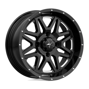 MSA Offroad UTV M26 Vibe 14x7 Gloss Black Wheels Rims 4x110 0 | M26-04710M