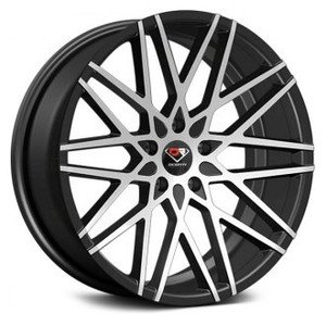 Dcenti Racing 42 Wheels Rims 18x8 5x4.5 (5x114.3) 5x120 Black Machined 38mm | DCTL042-8813BM