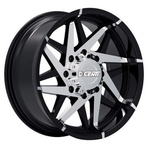 Dcenti Racing 99 Wheels Rims 22x14 6x5.5 (6x139.7) Black Machine Face -76mm | DW99-2214-83-N76MFBM