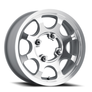 Vision Flow 351 Atv Utv Wheel 15x10 4x136 Machined 0mm | 351-151136ACMF55