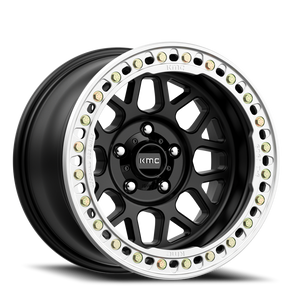 Kmc Km235 Grenade Crawl Beadlock Wheel 18x9 8x170 Satin Black 10mm | KM23589087710