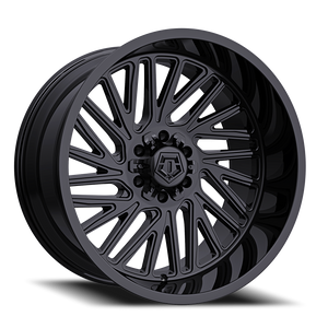 DOORBUSTER PRICING! - Tis 553B Wheel 20x9 5x127 & 5x139.7 Gloss Black 18mm | 553B-2090918