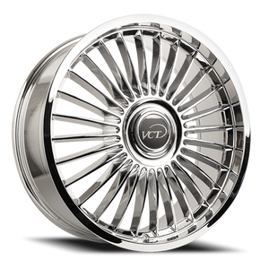 Vct Spider Wheel 24x9 5x112 & 5x115 Chrome 30mm | SPR-24951215+30C