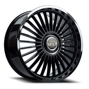 Vct Spider Wheels Rims 24x9 5x112 5x115 Gloss Black 30mm | SPR
