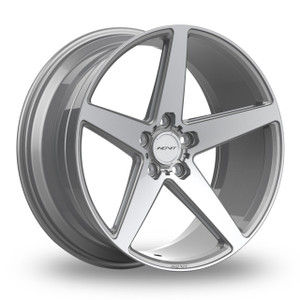 Inovit Rotor Wheels Rims 20x8.5 5x114.3 Satin Silver Machined & Milled 35mm | 09620K5F35SMFCBTM1ANC