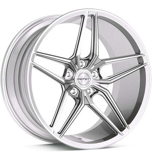 Inovit Vector II Wheels Rims 19x8.5 5x112 5x4.5 (5x114.3) Silver 35mm | 06819K5TF35SMFTM1ANA